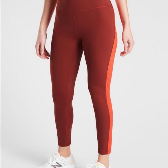 Athleta ultimate colorblock 7/8 tight youth large - Picture 3 of 11